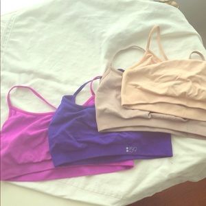 Set of Splits 59 XS/S bralettes